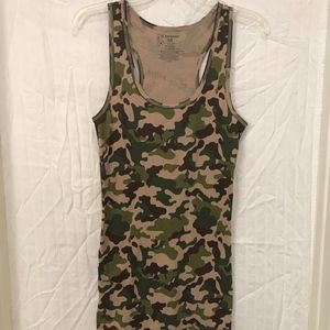 Camo tank top